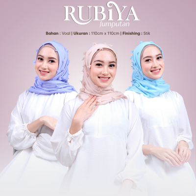 Rubiya Jumputan (1 Paket Isi 10 Hijab)