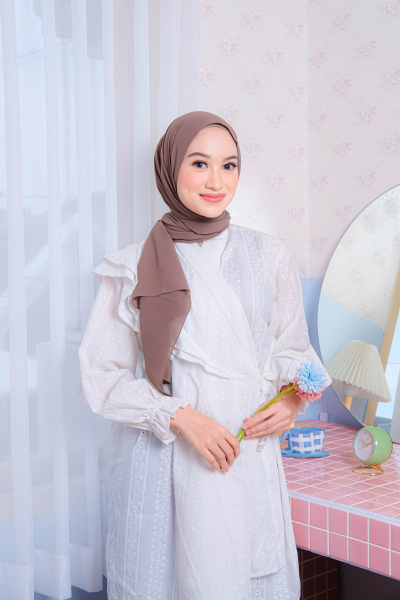 Pashmina Babydoll Tanah