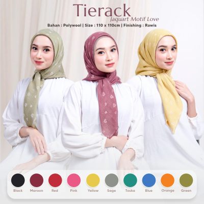 TIERACK Rawis (1 Paket Isi 10 Hijab)